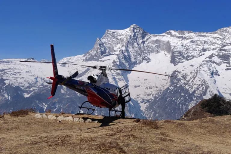 Kori Himal Helicopter Landing Tour