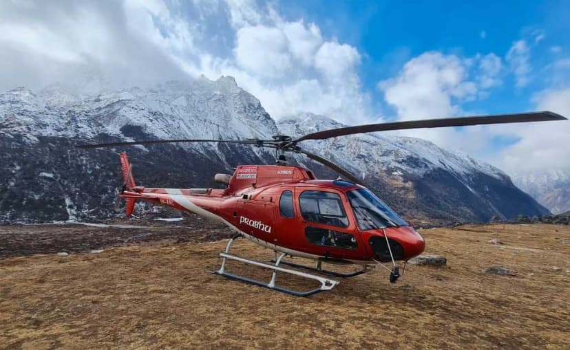 Kapuche Helicopter Landing Tour