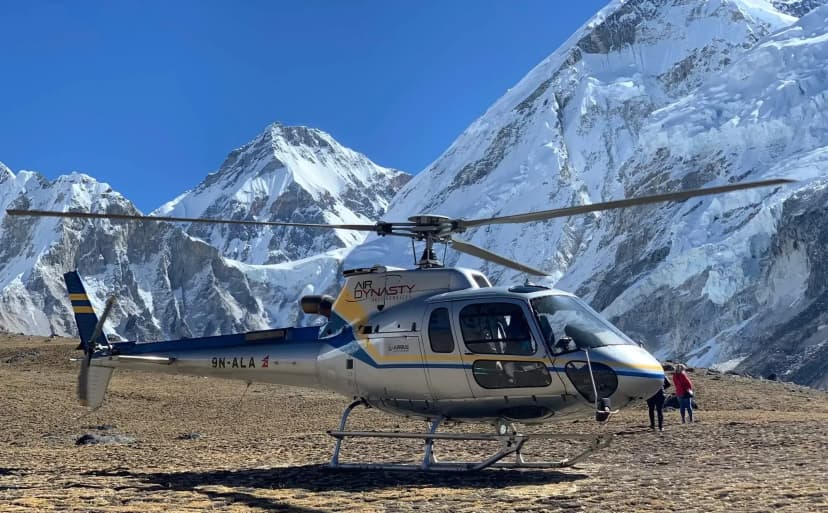 PoonHill-Ghandruk Helicopter Landing Tour