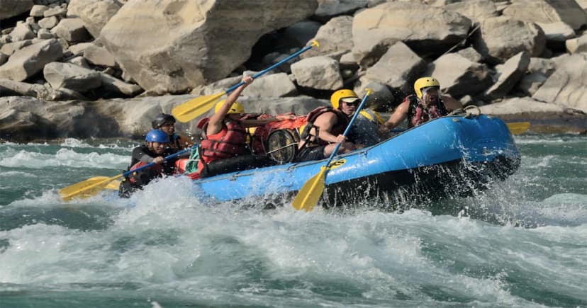 White water rafting